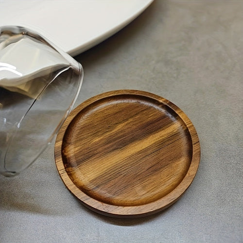 Elegant Acacia Wood Tray Perfect for Dining  Decor