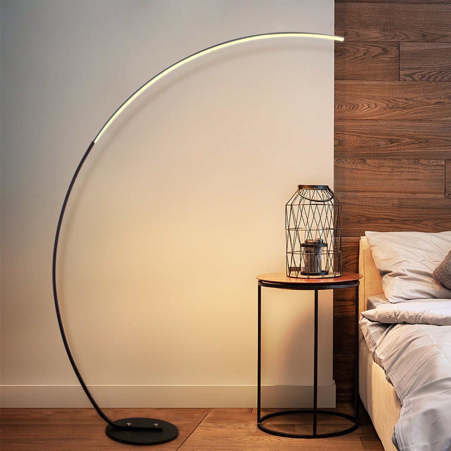 RGBW Modern Curve Floor Lamp | New Version