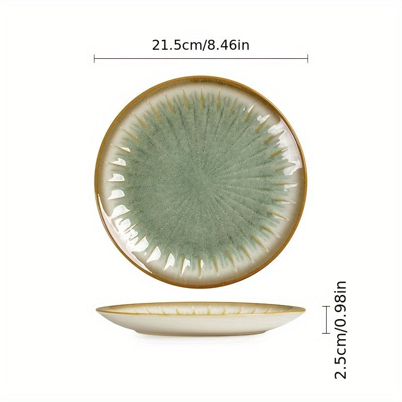 Elegant Nordic Ceramic Plates  Premium Vintage Dinnerware Set