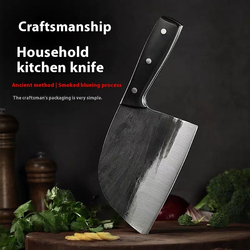 Hand-forged Kitchen Slicing Knife Dedicated For Chefs Cleaver Stainles