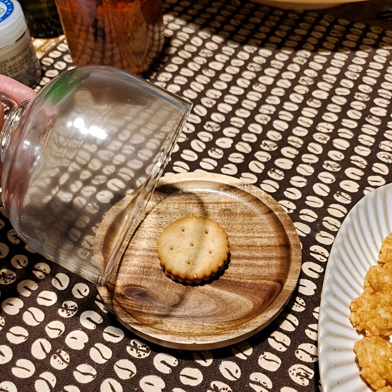 Elegant Acacia Wood Tray Perfect for Dining  Decor