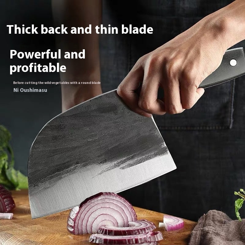 Hand-forged Kitchen Slicing Knife Dedicated For Chefs Cleaver Stainles