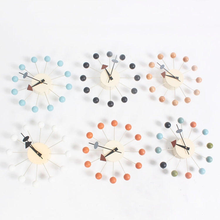 Stylish Background Minimalis Circular Balls Candy Wall Clock Creative