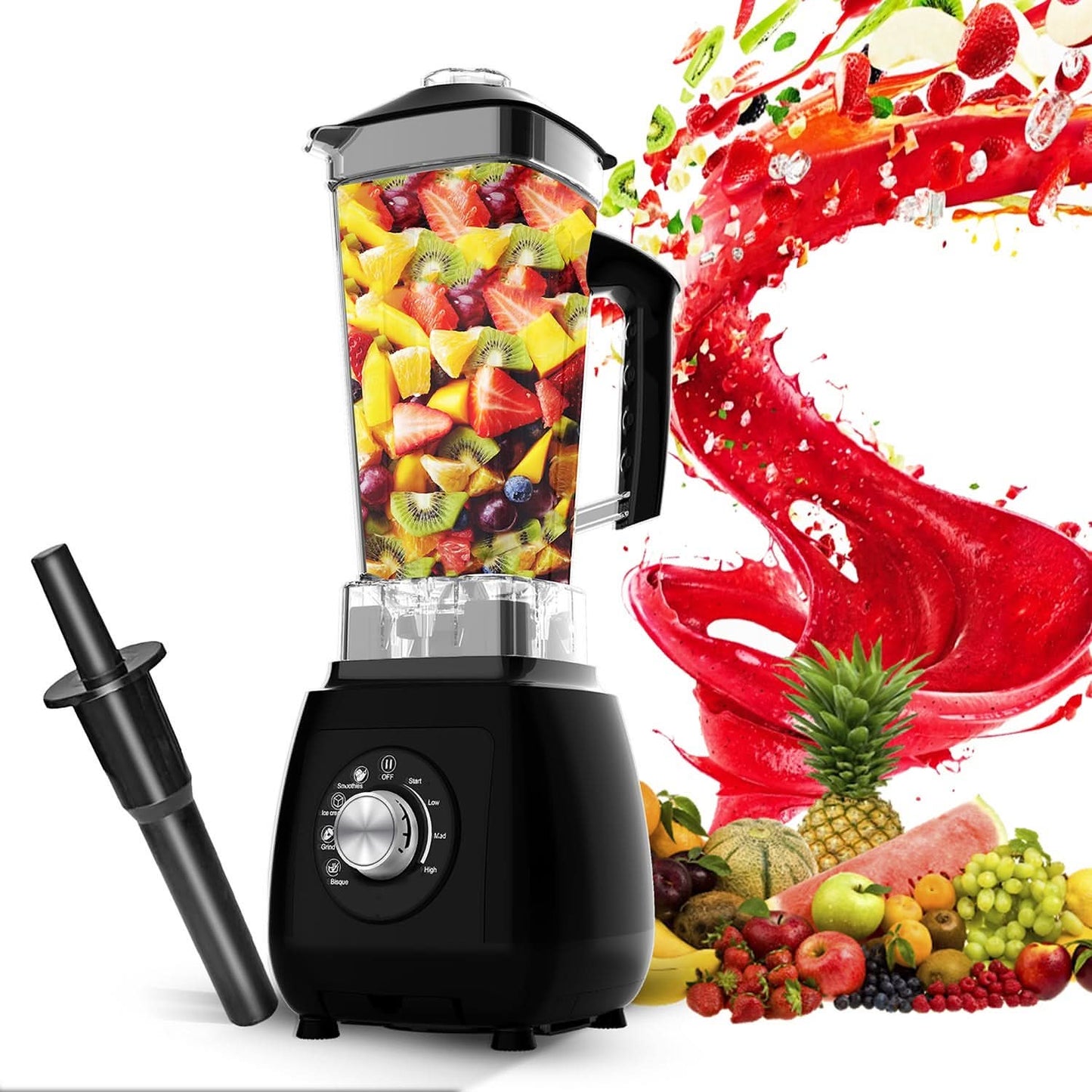 5Core Juicer Blender Machines 2000W Countertop Kitchen Smoothie Maker