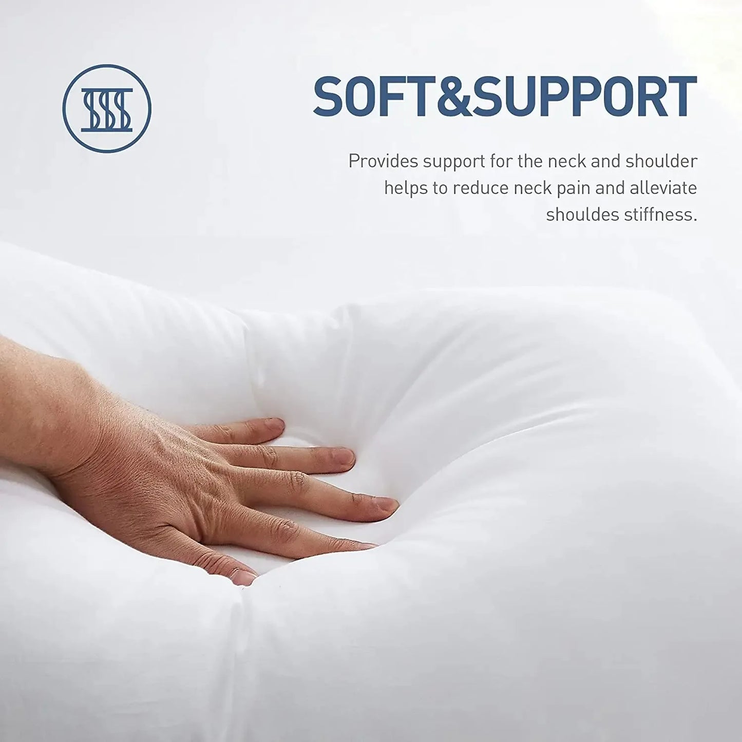 1PCS Body Pillow for Sleeping High Quality Soft Hottel Pillow Home