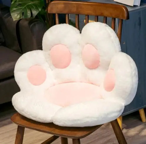 70*60cm Kawaii Cat Paw Plush Toys Cute Soft Stuffed Floor Cushion