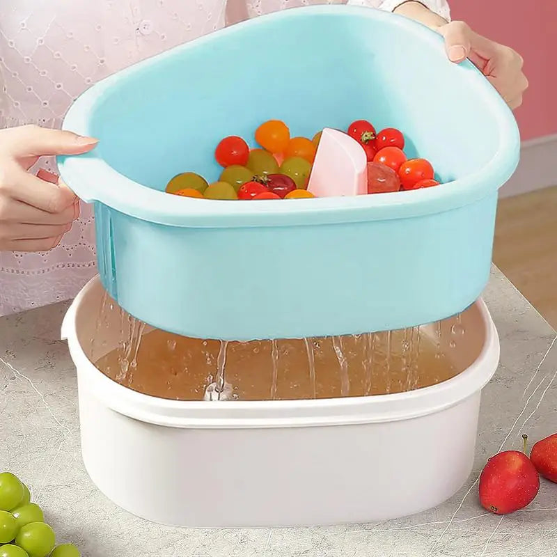 Washing Spinner Fruits Scrubbing Fruit Washer Strainer Salad Spinner