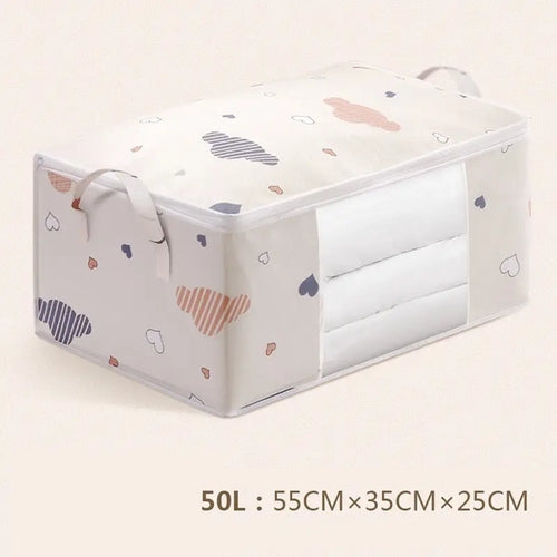 Storage Bag Clothes Blanket Quilt Sweater Foldable Organizer Box