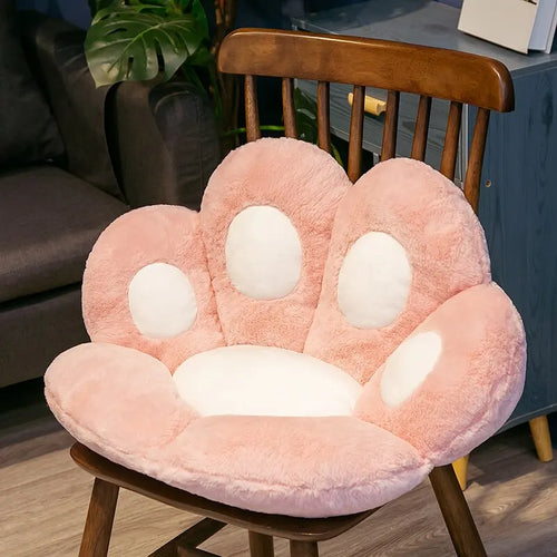 70*60cm Kawaii Cat Paw Plush Toys Cute Soft Stuffed Floor Cushion