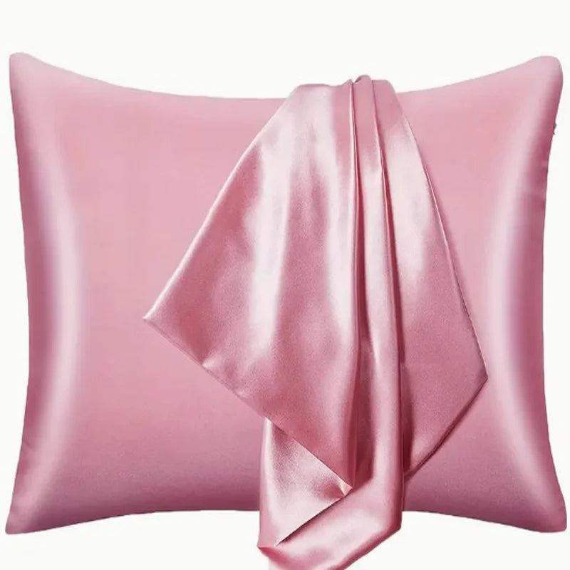 Pillowcase Pillow Cover Silky Satin Hair Beauty Pillow Case