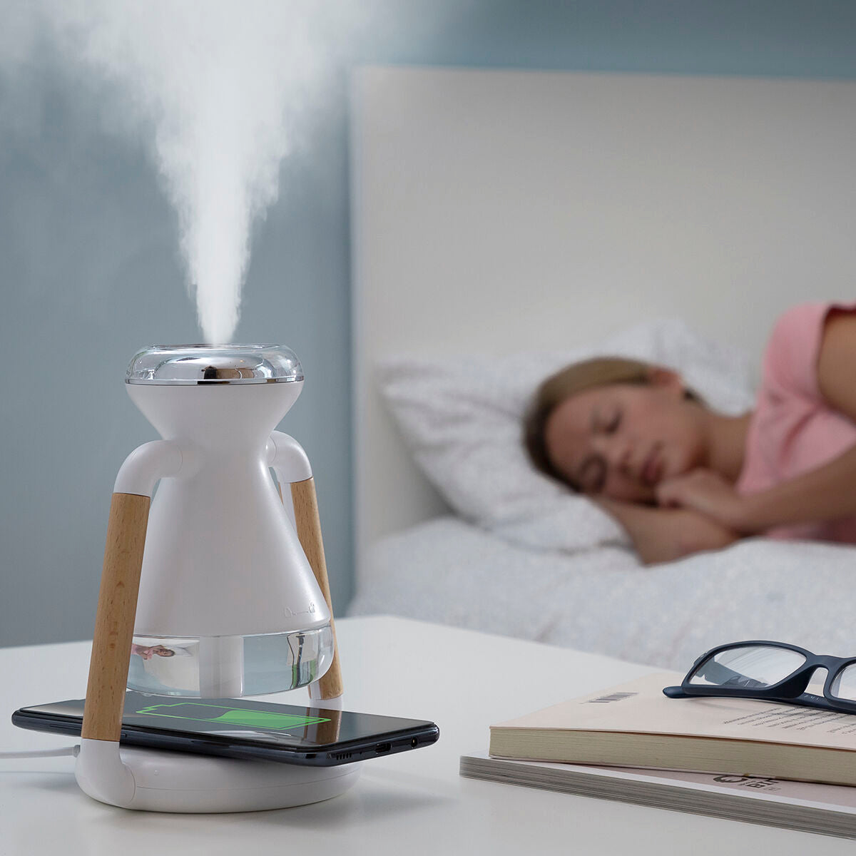 3-in-1 Wireless Charger, Aroma Diffuser and Humidifier Misvolt