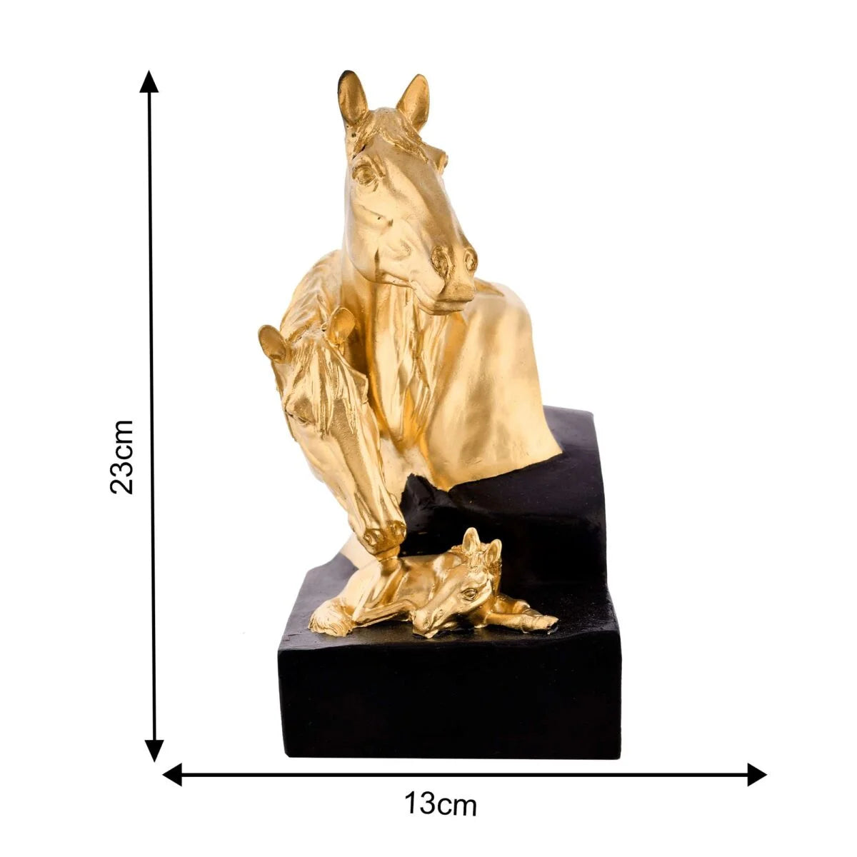 Horse Face Statue Bookend