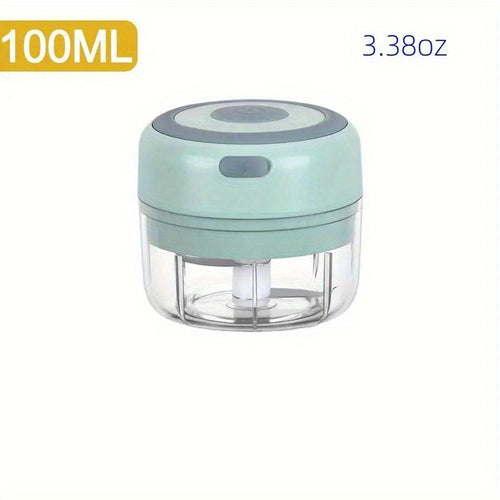 Compact Electric Garlic Crusher  USB Meat Grinder 100250Ml