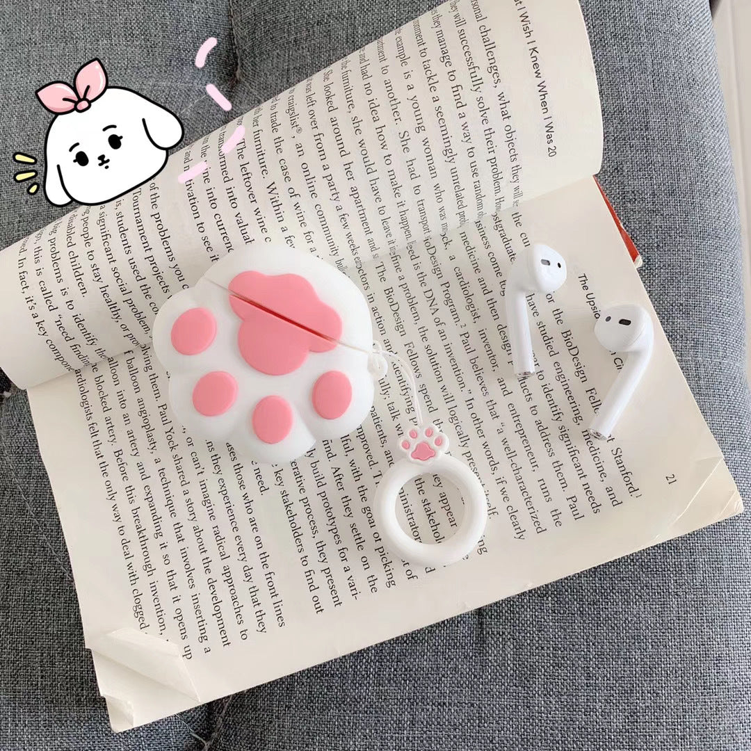 AirPods Dog Foot Silicone Case Cover