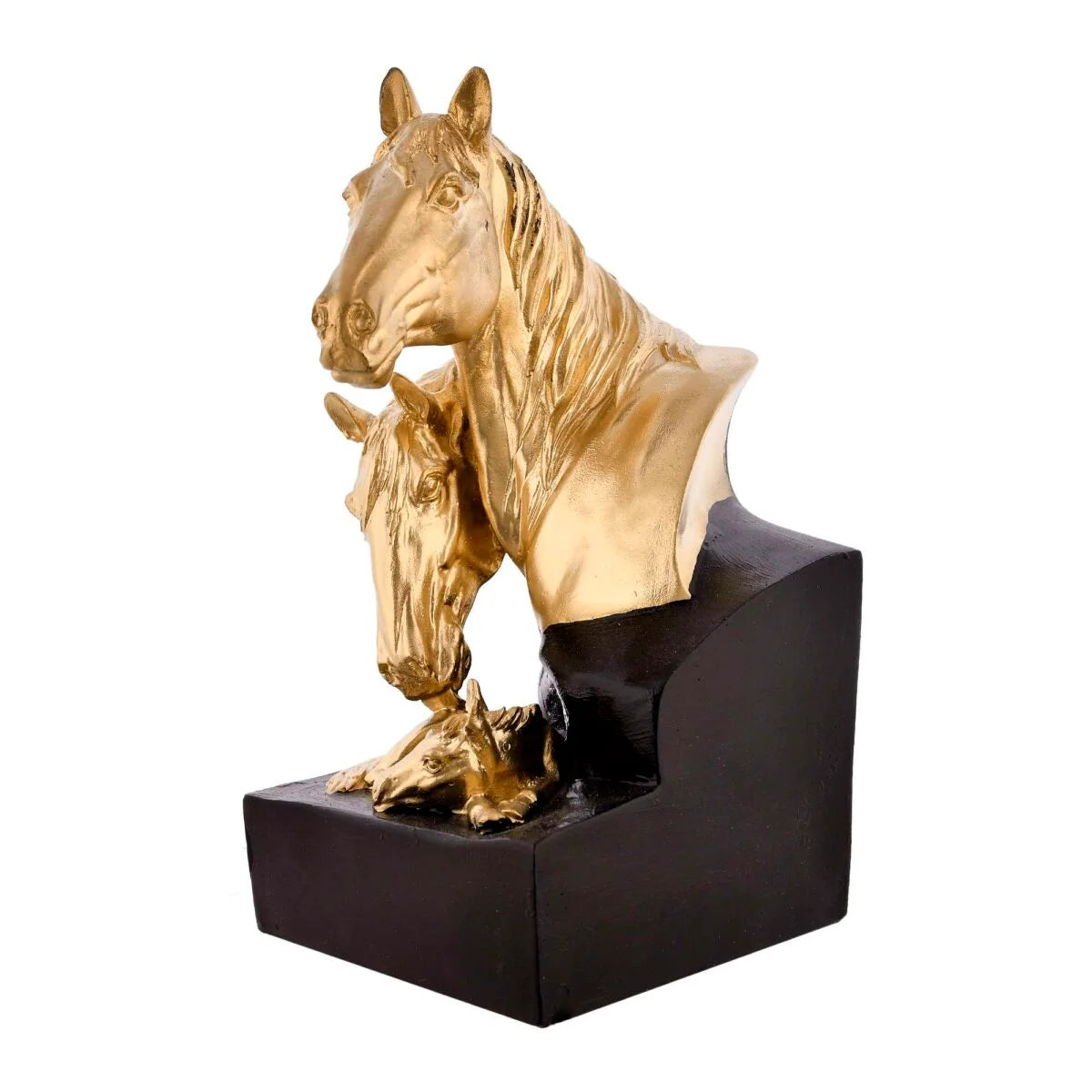 Horse Face Statue Bookend