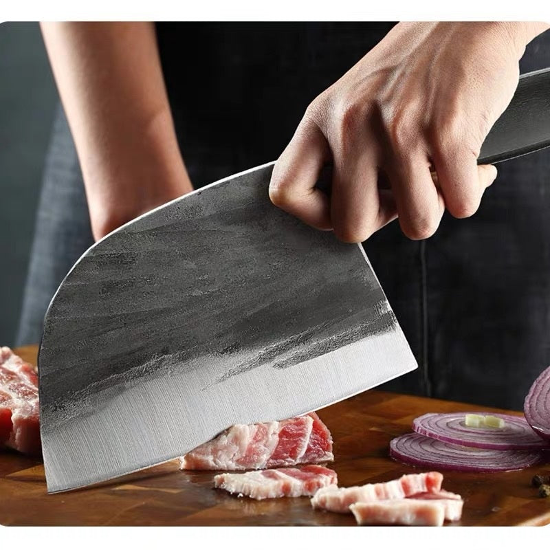 Hand-forged Kitchen Slicing Knife Dedicated For Chefs Cleaver Stainles