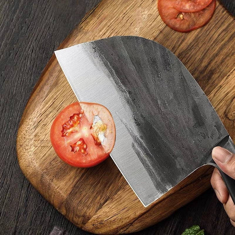 Hand-forged Kitchen Slicing Knife Dedicated For Chefs Cleaver Stainles